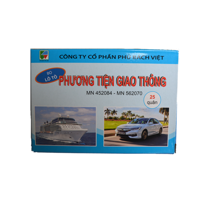 Lô tô các phương tiện giao thông