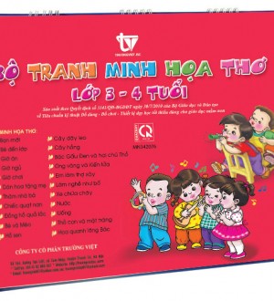 Tranh minh họa thơ MG 3-4 tuổi