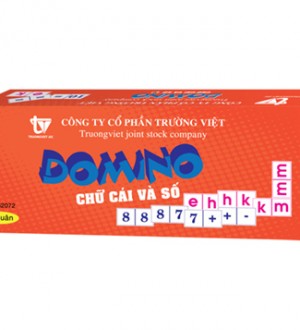 Domino chữ cái và số