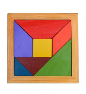 Xếp Hình Trí Uẩn Tangram 7 mảnh