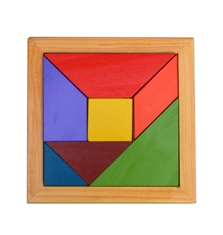 Xếp Hình Trí Uẩn Tangram 7 mảnh